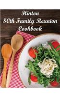 80th Hinton Family Reunion Cookbook