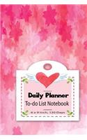 Daily Planner To-do List Notebook
