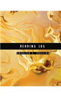 Reading Log: Gold Marble Reading Log for Book Lovers - Over 100 Pages Favorite Books Record (8