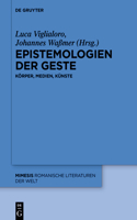 Epistemologien Der Geste