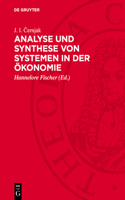 Analyse Und Synthese Von Systemen in Der Ökonomie