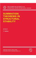 Summation Theorems in Structural Stability: (354 CISM International Centre for Mechanical Sciences)