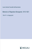 Memoirs of Napoleon Bonaparte; 1815-1821