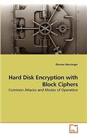 Hard Disk Encryption with Block Ciphers