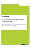 Autorenbild in der Manessischen Liederhandschrift
