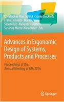 Advances in Ergonomic Design of Systems, Products and Processes