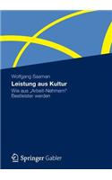 Leistung aus Kultur