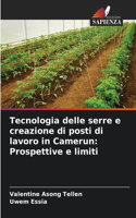 Tecnologia delle serre e creazione di posti di lavoro in Camerun