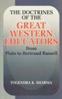The Doctrines Of The Great Western Education: From Plato To Bertrand Russell