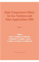 High Temperature Alloys for Gas Turbines and Other Applications 1986