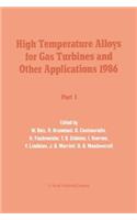 High Temperature Alloys for Gas Turbines and Other Applications 1986