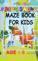 Dinosaur Maze Book For Kids