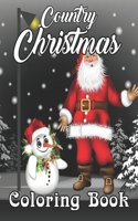 Country Christmas Coloring Book
