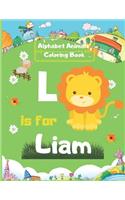 Alphabet Animals Coloring Book