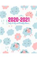 2020-2021 Daily Weekly and Monthly Planner
