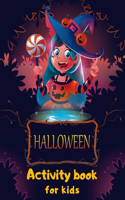 Halloween Activity Book for Kids