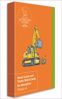 Big Cat Phonics for Little Wandle Letters and Sounds Revised - Word Cards and Tricky Word Cards for Reception