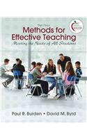 Methods for Effective Teaching: Meeting the Needs of All Students