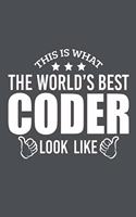 This Is What The World's Best Coder Look Like: Lined Journal Notebook