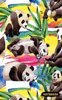Notebook: (Cool Panda Designs)