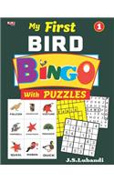 My First BIRD BINGO with PUZZLES, Vol.1