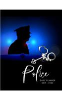 2019 2020 15 Months Police Sheriff Daily Planner