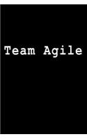 Team Agile: Blank Lined Journal