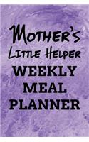 Mother's Little Helper Weekly Meal Planner