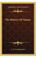 History Of Nature