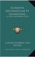 Elementa Arithmeticae Et Geometriae