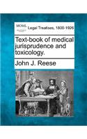 Text-book of medical jurisprudence and toxicology.