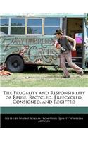The Frugality and Responsibility of Reuse: Recycled, Freecycled, Consigned, and Regifted(English)