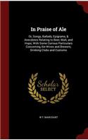 In Praise of Ale
