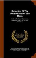 Reduction Of The Observations Of The Moon