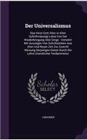 Der Universalismus