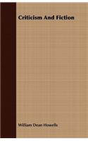 Criticism And Fiction