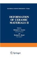 Deformation of Ceramic Materials II