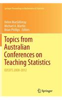 Topics from Australian Conferences on Teaching Statistics