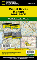 Wind River Range [Map Pack Bundle]: (National Geographic Trails Illustrated Map)