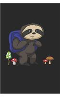 Hiking Sloth Notebook