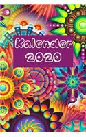 Kalender 2020: Wochenplaner 2020 zum planen - Terminkalender und Terminplaner - organisieren und notieren - Taschenkalender: Monatskalender 2020 - Tagebuch - Passw
