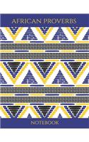 African Proverbs Notebook
