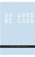 OBLIQUE BLUE WALL Notebook