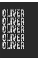 Name OLIVER Journal Customized Gift For OLIVER A beautiful personalized