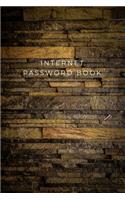 Internet Password Book: An Alphabetical Password Organizer for Protect Your User&Pass