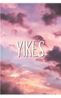Yikes: Funny Sarcastic Internet Culture Saying Lined Notebook