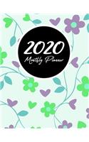 2020 Monthly Planner: Weekly and Monthly - Jan 1, 2020 to Dec 31, 2020 - Calendar Agenda Book - January to December - Cute Appointment & Productivity Organizer 28