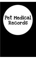 Pet Medical Records