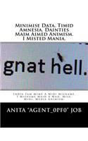 Minimise Data, Timid Amnesia. Dainties Maim Aimed Animism. I Misted Mania.