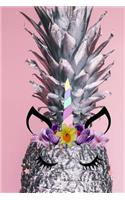 Pineapple Unicorn Notebook Sketchbook